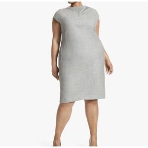 MM Lafleur‎ Marilyn Dress in Gray +2 18/20